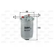 Filtre à carburant VALEO 587516 - Visuel 1