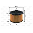 Filtre à carburant VALEO 587905 - Visuel 1