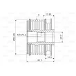 Poulie roue libre, alternateur VALEO 588004 - Visuel 2