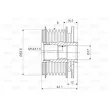 Poulie roue libre, alternateur VALEO 588011 - Visuel 2