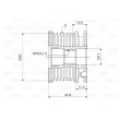 Poulie roue libre, alternateur VALEO 588020 - Visuel 2