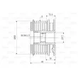 Poulie roue libre, alternateur VALEO 588024 - Visuel 2