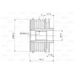 Poulie roue libre, alternateur VALEO 588026 - Visuel 2