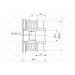 Poulie roue libre, alternateur VALEO 588038 - Visuel 2