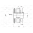 Poulie roue libre, alternateur VALEO 588043 - Visuel 2
