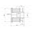 Poulie roue libre, alternateur VALEO 588049 - Visuel 2