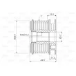 Poulie roue libre, alternateur VALEO 588060 - Visuel 2