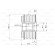 Poulie roue libre, alternateur VALEO 588070 - Visuel 2