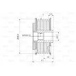 Poulie roue libre, alternateur VALEO 588075 - Visuel 2