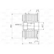 Poulie roue libre, alternateur VALEO 588079 - Visuel 2