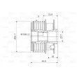 Poulie roue libre, alternateur VALEO 588083 - Visuel 2