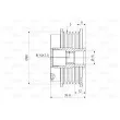 Poulie roue libre, alternateur VALEO 588097 - Visuel 2