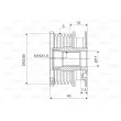 Poulie roue libre, alternateur VALEO 588124 - Visuel 2