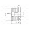Poulie roue libre, alternateur VALEO 588125 - Visuel 2
