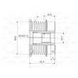 Poulie roue libre, alternateur VALEO 588126 - Visuel 2