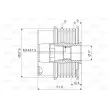 Poulie roue libre, alternateur VALEO 588131 - Visuel 2