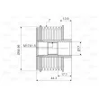 Poulie roue libre, alternateur VALEO 588133 - Visuel 2