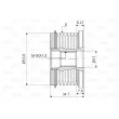 Poulie roue libre, alternateur VALEO 588137 - Visuel 2