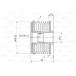 Poulie roue libre, alternateur VALEO 588138 - Visuel 2