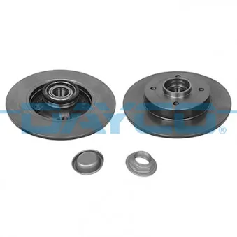 Jeu de 2 disques de frein arrière DAYCO KWD019D
