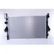 Radiateur, refroidissement du moteur NISSENS 606022 - Visuel 1