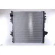 Radiateur, refroidissement du moteur NISSENS 606070 - Visuel 2