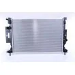 Radiateur, refroidissement du moteur NISSENS 606215 - Visuel 1