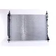 Radiateur, refroidissement du moteur NISSENS 606255 - Visuel 1