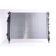 Radiateur, refroidissement du moteur NISSENS 606256 - Visuel 2