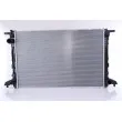 Radiateur, refroidissement du moteur NISSENS 606462 - Visuel 1