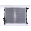 Radiateur, refroidissement du moteur NISSENS 606473 - Visuel 3
