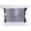 Radiateur, refroidissement du moteur NISSENS 606653 - Visuel 2