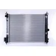 Radiateur, refroidissement du moteur NISSENS 606660 - Visuel 1