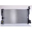 Radiateur, refroidissement du moteur NISSENS 606663 - Visuel 1