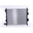 Radiateur, refroidissement du moteur NISSENS 606702 - Visuel 2