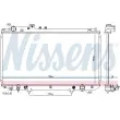 Radiateur, refroidissement du moteur NISSENS 606839 - Visuel 2