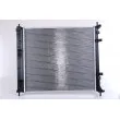 Radiateur, refroidissement du moteur NISSENS 606950 - Visuel 2