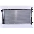 Radiateur, refroidissement du moteur NISSENS 61004 - Visuel 1