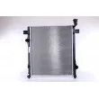 Radiateur, refroidissement du moteur NISSENS 61030 - Visuel 1