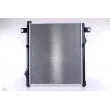 Radiateur, refroidissement du moteur NISSENS 61030 - Visuel 2