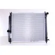 Radiateur, refroidissement du moteur NISSENS 61636 - Visuel 1