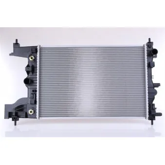 Radiateur, refroidissement du moteur NISSENS 61677