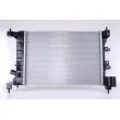 Radiateur, refroidissement du moteur NISSENS 61678 - Visuel 2