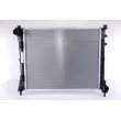 Radiateur, refroidissement du moteur NISSENS 617872 - Visuel 1