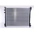 Radiateur, refroidissement du moteur NISSENS 617872 - Visuel 2