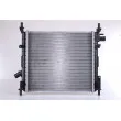 Radiateur, refroidissement du moteur NISSENS 62022A - Visuel 1