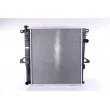 Radiateur, refroidissement du moteur NISSENS 62060 - Visuel 1