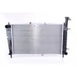 Radiateur, refroidissement du moteur NISSENS 62065 - Visuel 1