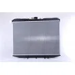 Radiateur, refroidissement du moteur NISSENS 62069A - Visuel 2
