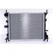 Radiateur, refroidissement du moteur NISSENS 62074 - Visuel 1